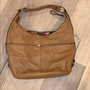 Tignanello camel colored hobo bag